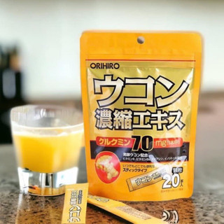 "Date xa" BỘT NGHỆ ORIHIRO GIẢI R.ƯỢU NHẬT BẢN - TÚI 20 GÓI