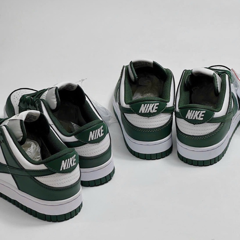 GIÀY SB DUNK LOW WHITE GREEN LAI AU