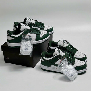 GIÀY SB DUNK LOW WHITE GREEN LAI AU [ FULL BOX + FREE SHIP ]