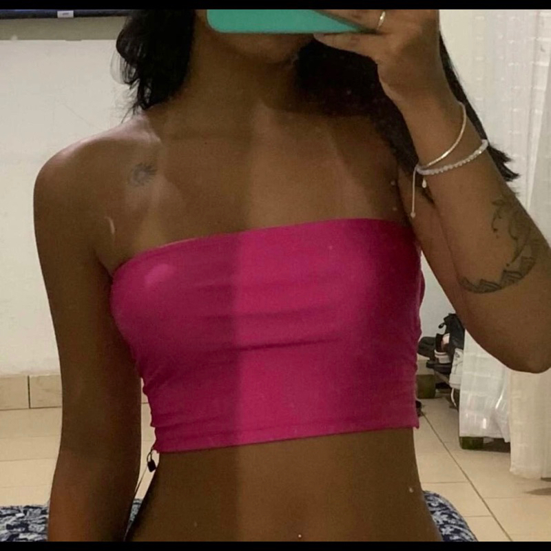 Áo Ống Hở Lưng Đan Dây Quyến Rũ Trendy Thời Trang Giá Rẻ