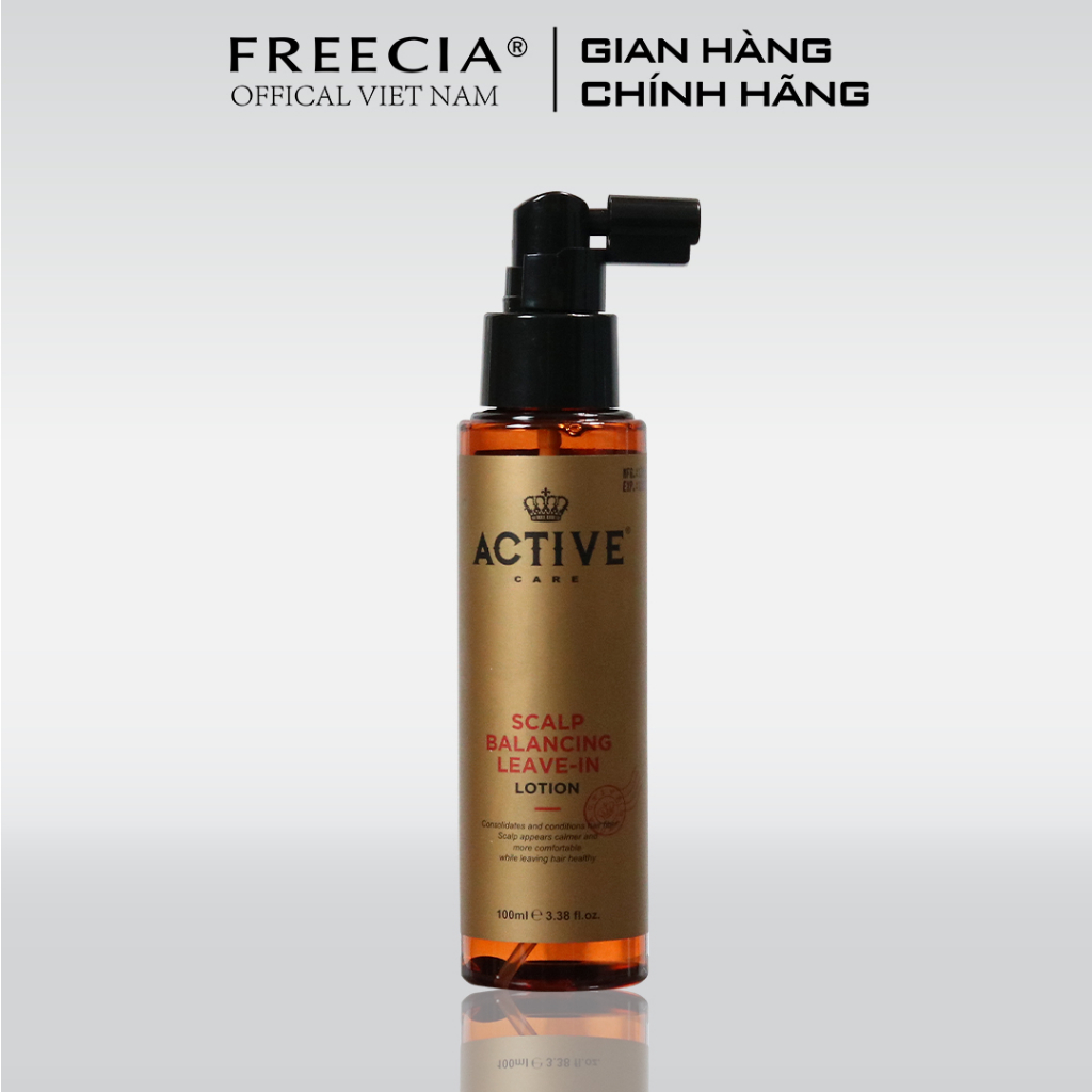 Xịt thảo dược kích thích mọc tóc ACTIVE 100ml ngăn ngừa rụng tóc giúp mái tóc mềm mượt và dày hơn