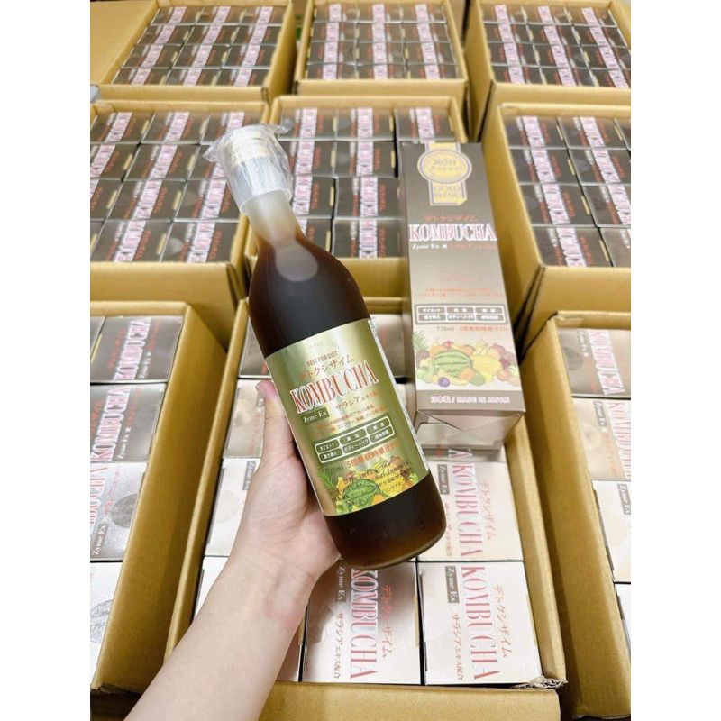 [Tặng 1 bình]Detox Kombucha Zyme EX Nhật Bản HAyari