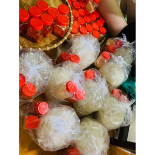 COMBO 1Kg bánh + sate +muối