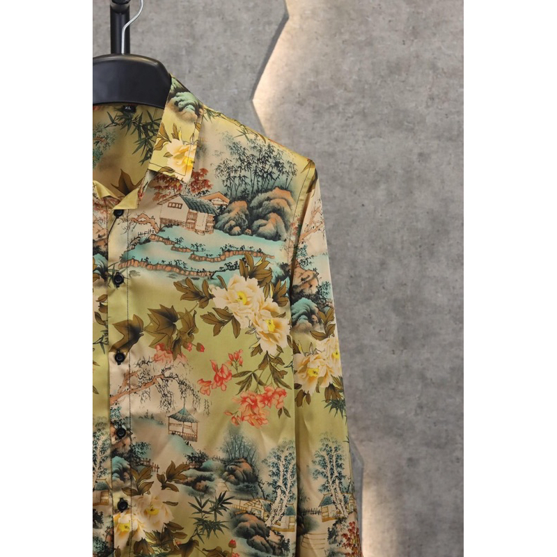 Sơ Mi Nam Lụa Gấm Thuỷ Cao Cấp Không Nhăn Không Phai Không Xù