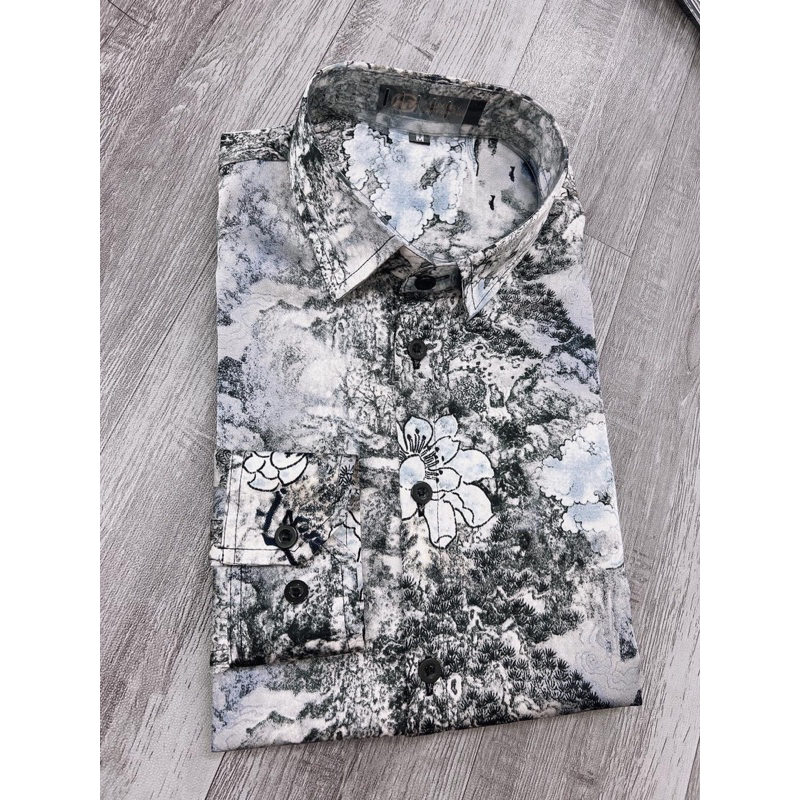 Sơ Mi Nam Vải Lụa Gấm Thuỷ Cao Cấp Không Nhăn Không Phai Không Xù