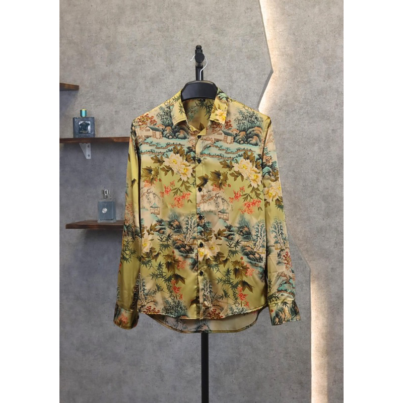 Sơ Mi Nam Lụa Gấm Thuỷ Cao Cấp Không Nhăn Không Phai Không Xù