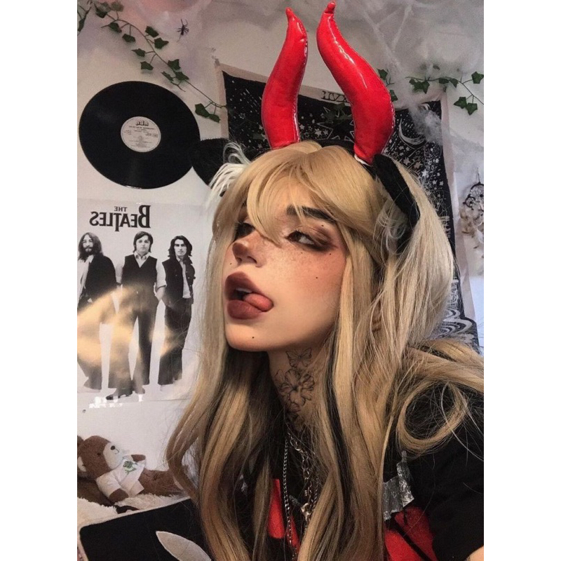 🖤🩸WIG TEEN/ TÓC GIẢ MIX WIG PUNK SIÊU HIẾM🩸🖤LIMIT tặng kèm WIGCAP❤️‍🔥