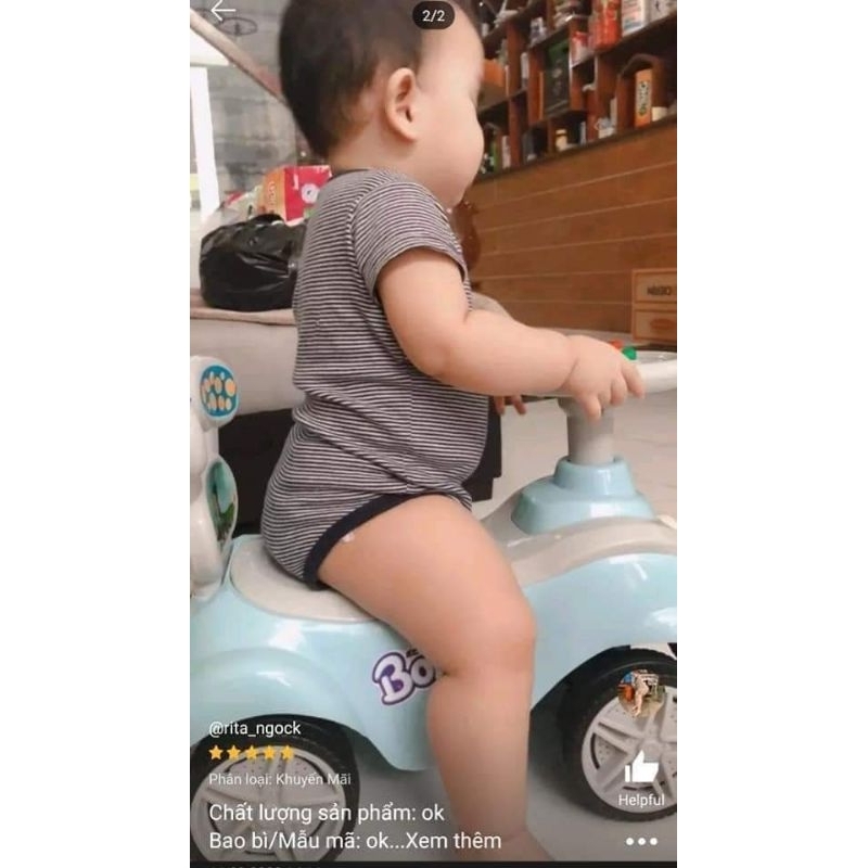 Xe Chòi Chân Cho Bé Bobby Có Nhạc & Đèn