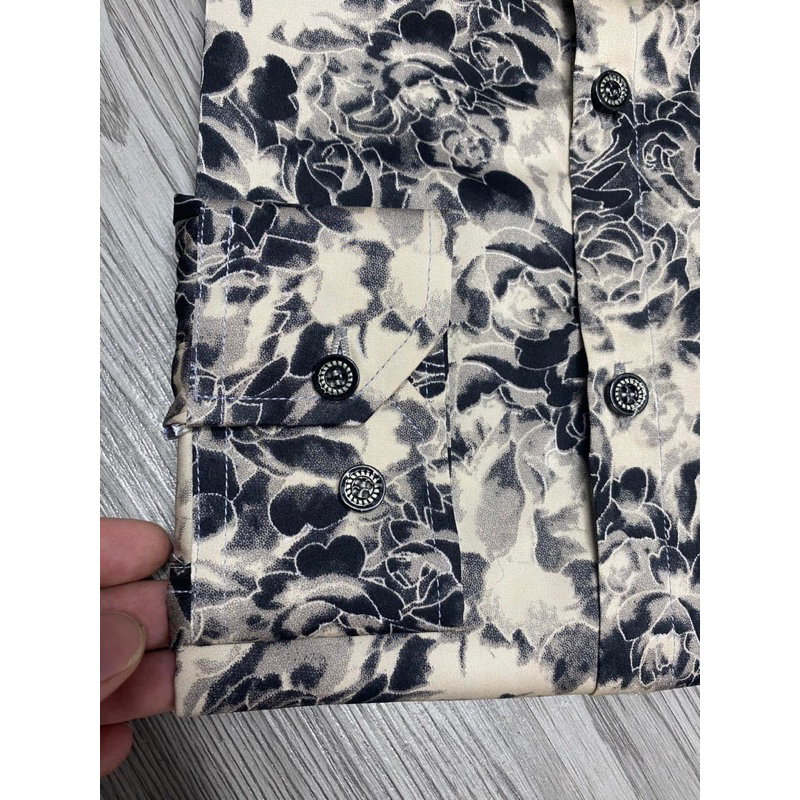 Sơ Mi Nam Vải Lụa Gấm Không Nhăn Không Phai Không Xù