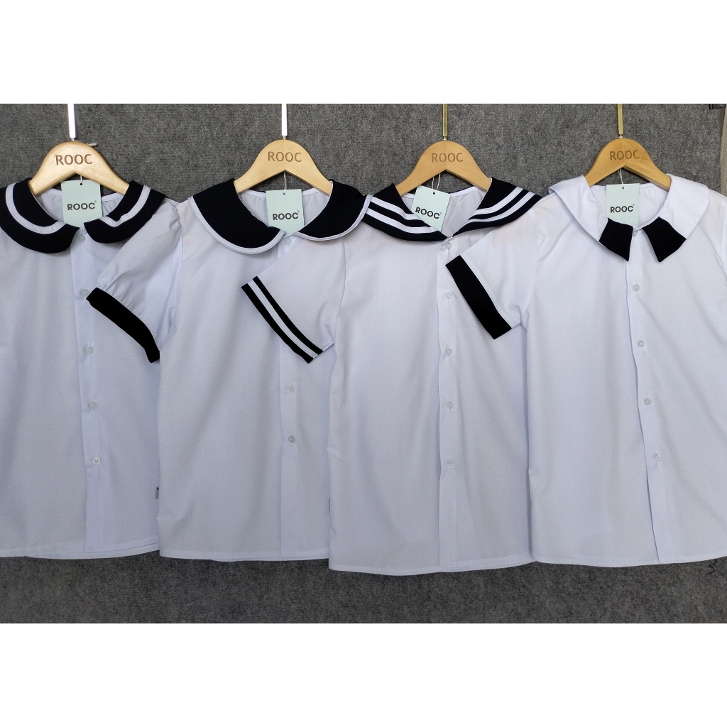 Set chân váy và áo sơ mi cấp 1