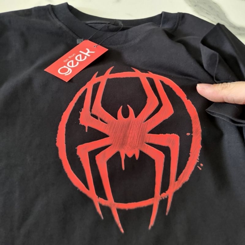 Áo thun in hình Spiderman - Morales 2023 Siêu nét, 100% Cotton, siêu mịn
