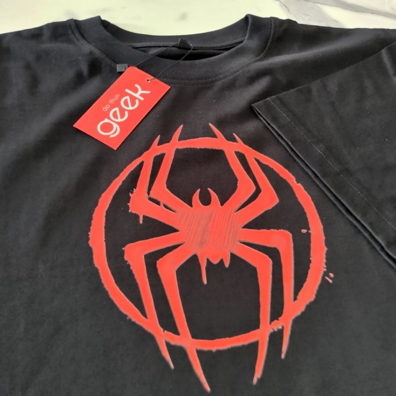 Áo thun in hình Spiderman - Morales 2023 Siêu nét, 100% Cotton, siêu mịn
