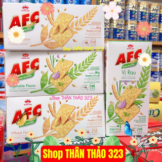 Bánh Dinh Dưỡng AFC 86g (Vị Lúa Mì, Vị Rau)