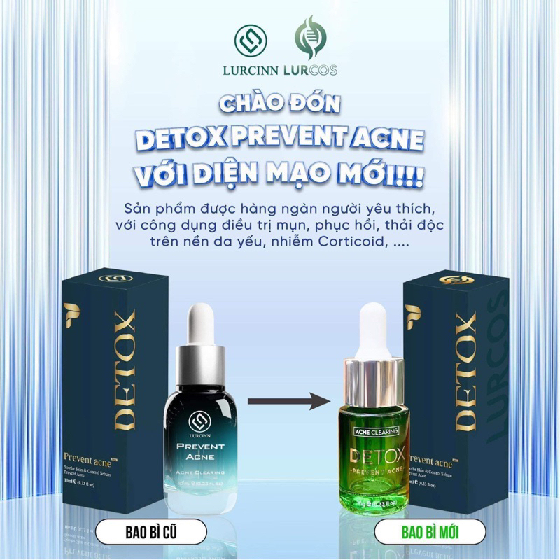 Serum Mụn Lurcinn SAPANZI Prevent Acne Clearing Mờ Thâm, Kiềm Dầu 10ml - PQ86