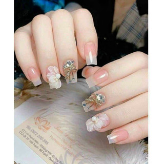 hoa bột 100b ôm móng tay chân