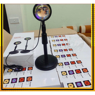 Đèn Hoàng Hôn Sunset Lamp - Đèn Led Sunset 4 màu