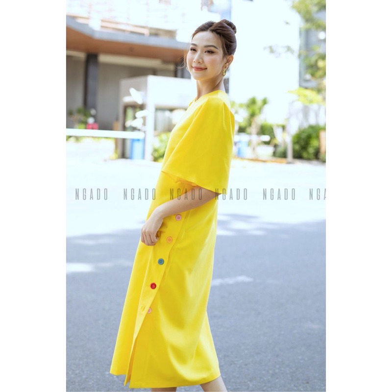 Đầm vàng của Ngado sz L new tag🌼