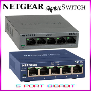 Bộ chia mạng 5 cổng netgear gs105/gs305 5-port 10/100/1000 gigabit switch