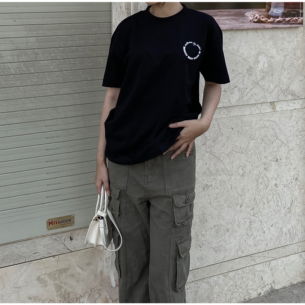 Áo Thun Form Rộng AUTUMN IN PARIS - DAMIESE Cotton 100%