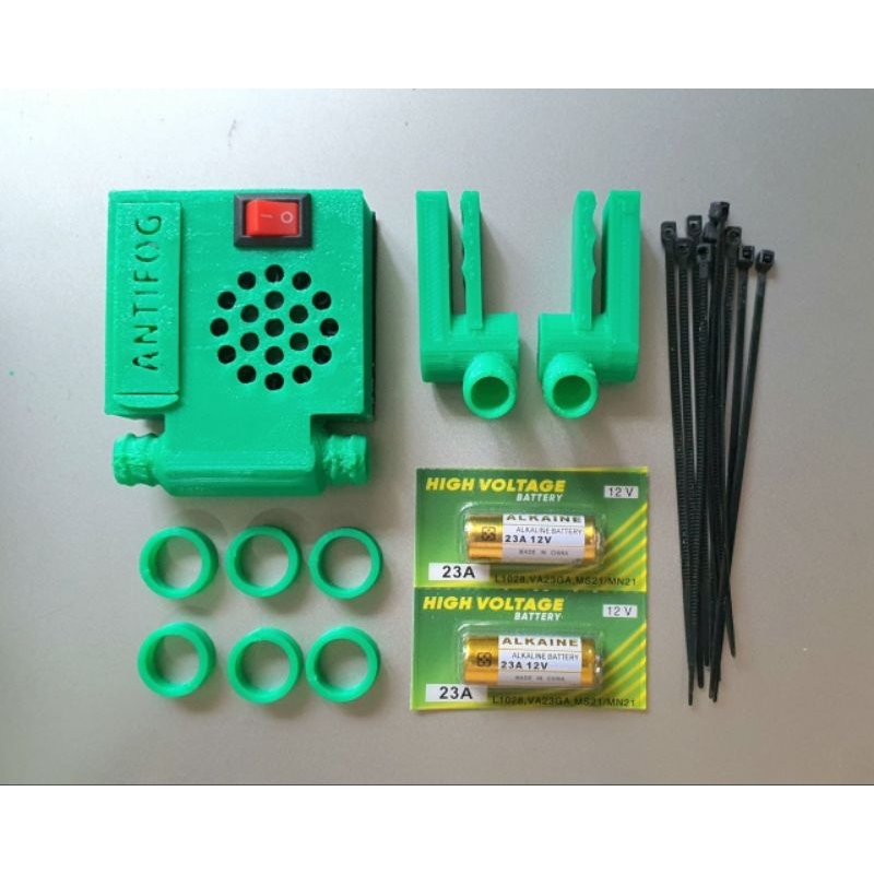 Máy chống hấp hơi - Antifog, dùng cho mũ chiến thuật, ngụy trang và dã ngoại