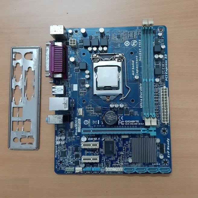 Combo main giga H61 + Ram 4Gb + Core i3 2100
