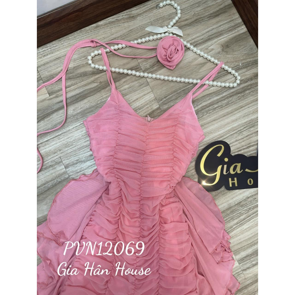 Đầm nhún tiên đồng ngọc nữ