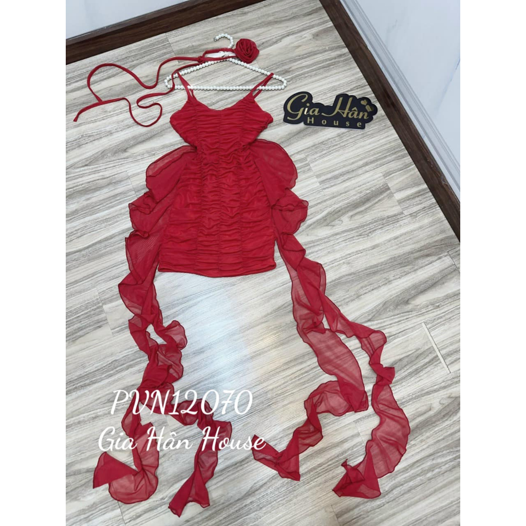 Đầm nhún tiên đồng ngọc nữ