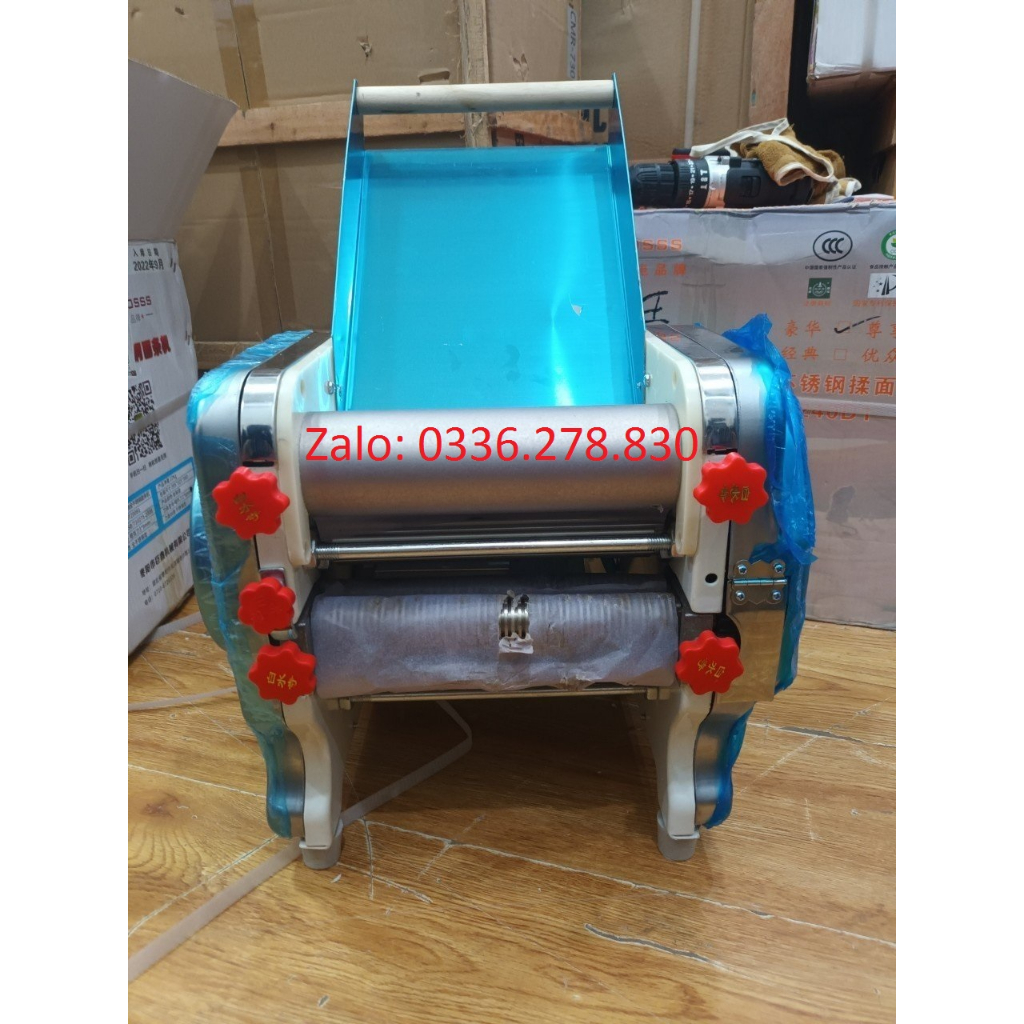 Máy cán bột. Máy ép bột truc 24cm. Máy cán bột làm sợi mỳ. Hàng chính hãng, bảo hành 12 tháng