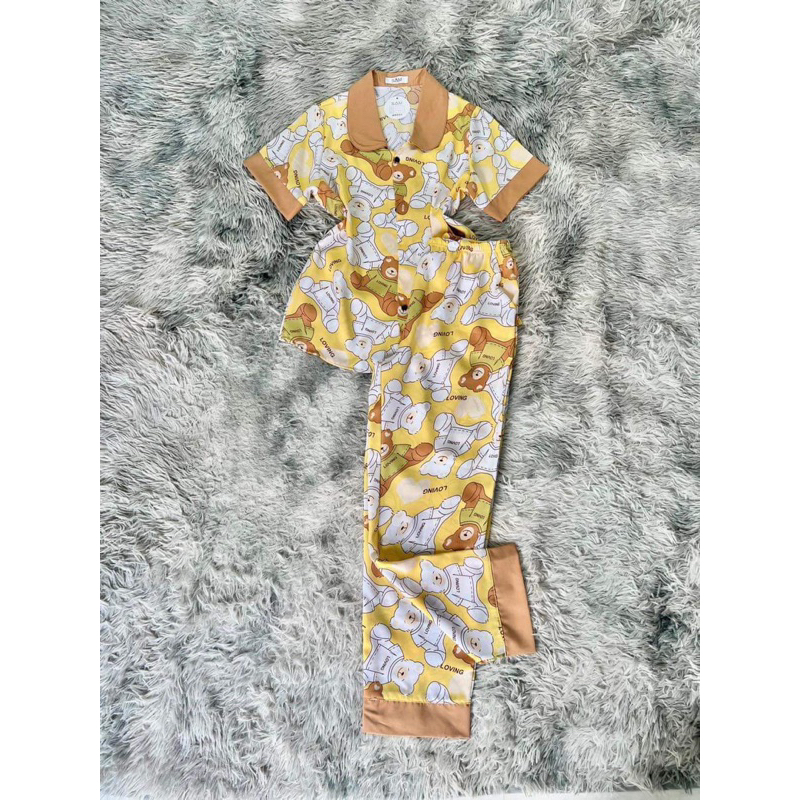 Bộ bizama tay ngắn quần dài chất mango siêu mượt