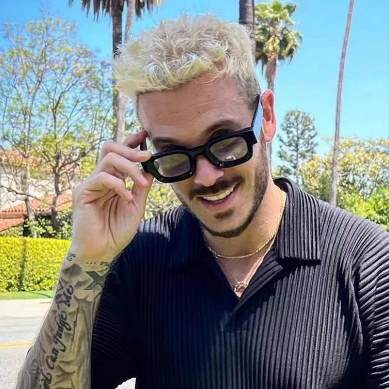 Mắt Kính Thời Trang Phong Cách Y2k Kiểu Dáng Form Vuông Nhỏ Nhiều Màu Hot Trend