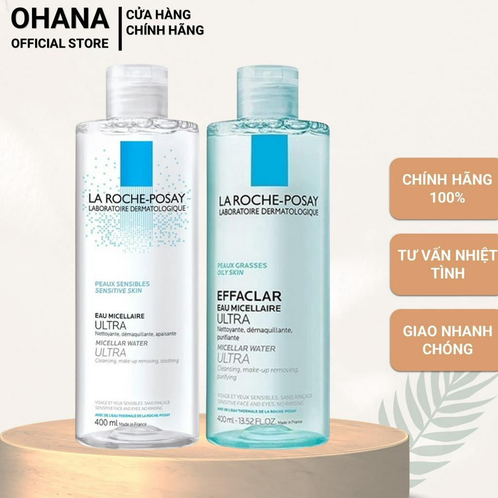 Nước tẩy trang La Roche Posay Purifying Micellar Water 400ml (shopping)