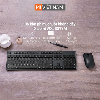 Bộ bàn phím kèm chuột không dây miiiw mwwc01 – wxjs01ym