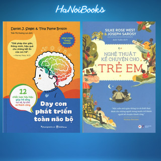Sách - combo 2 cuốn: dạy con phát triển toàn não bộ + nghệ thuật kể chuyện cho trẻ em