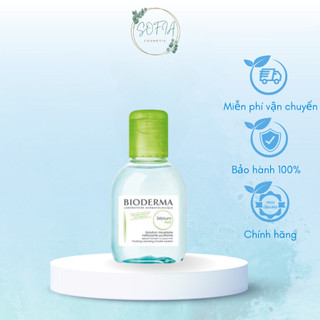 Nước tẩy trang bioderma dành cho da dầu và hỗn hợp sébium h20 100ml sofia