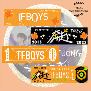 Banner tfboys kỉ niệm 10 năm