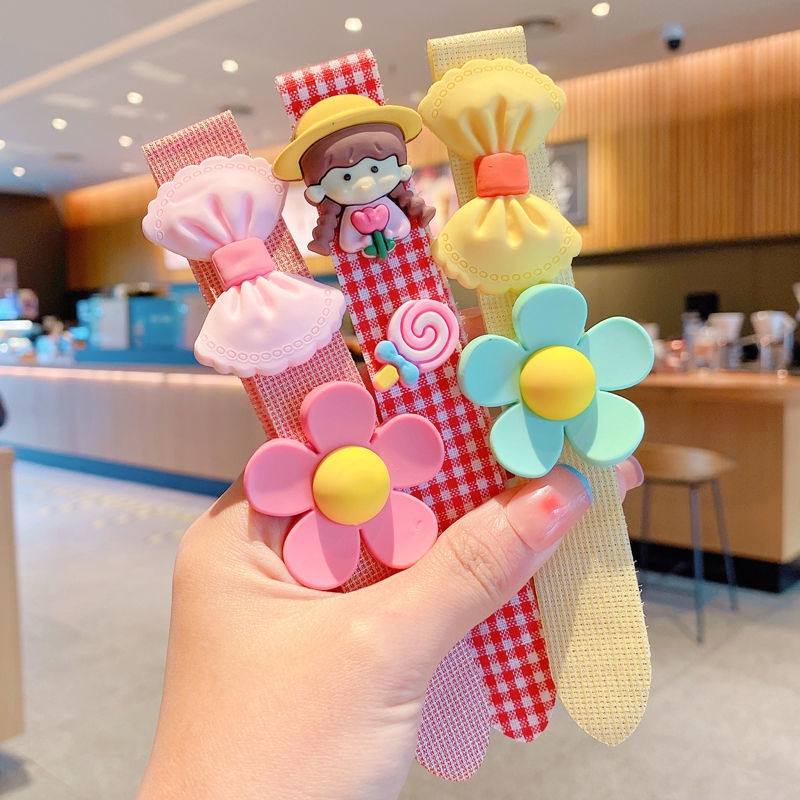 Băng Đô Dán Tóc Xinh Xắn Cho Bé Yêu