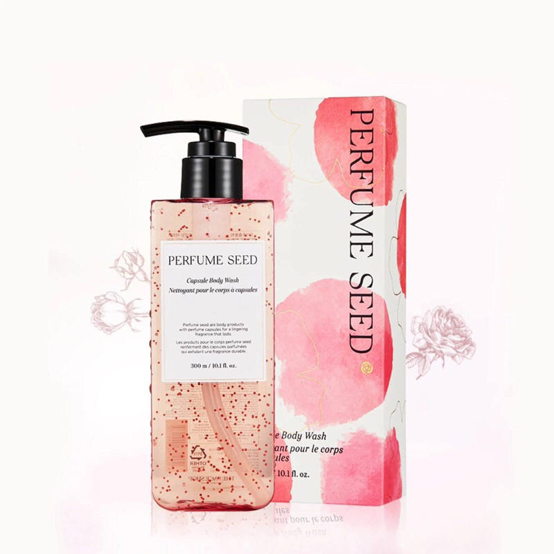 Sữa tắm hương nước hoa hồng Perfume Seed Capsule Body Wash 300ml