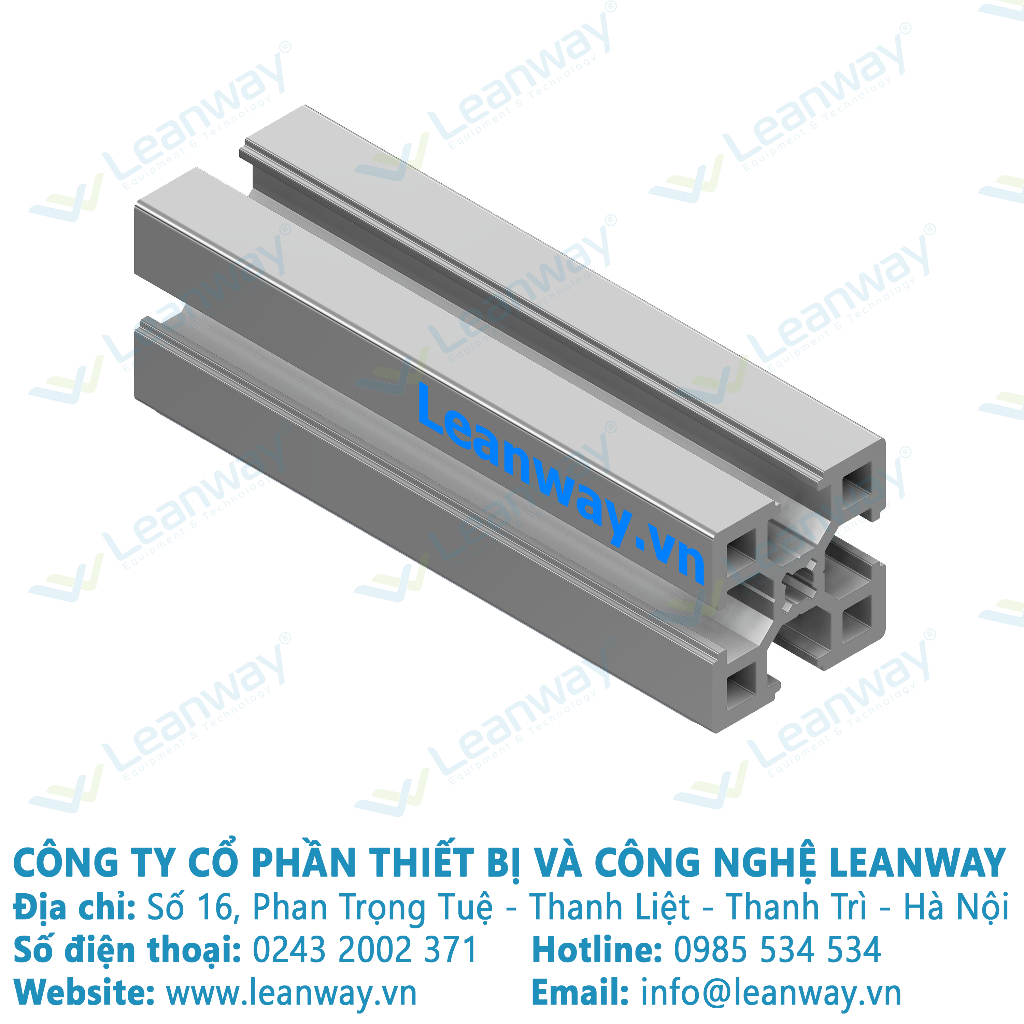 Nhôm định hình 30x30  - Miễn phí cắt theo kích thước yêu cầu.