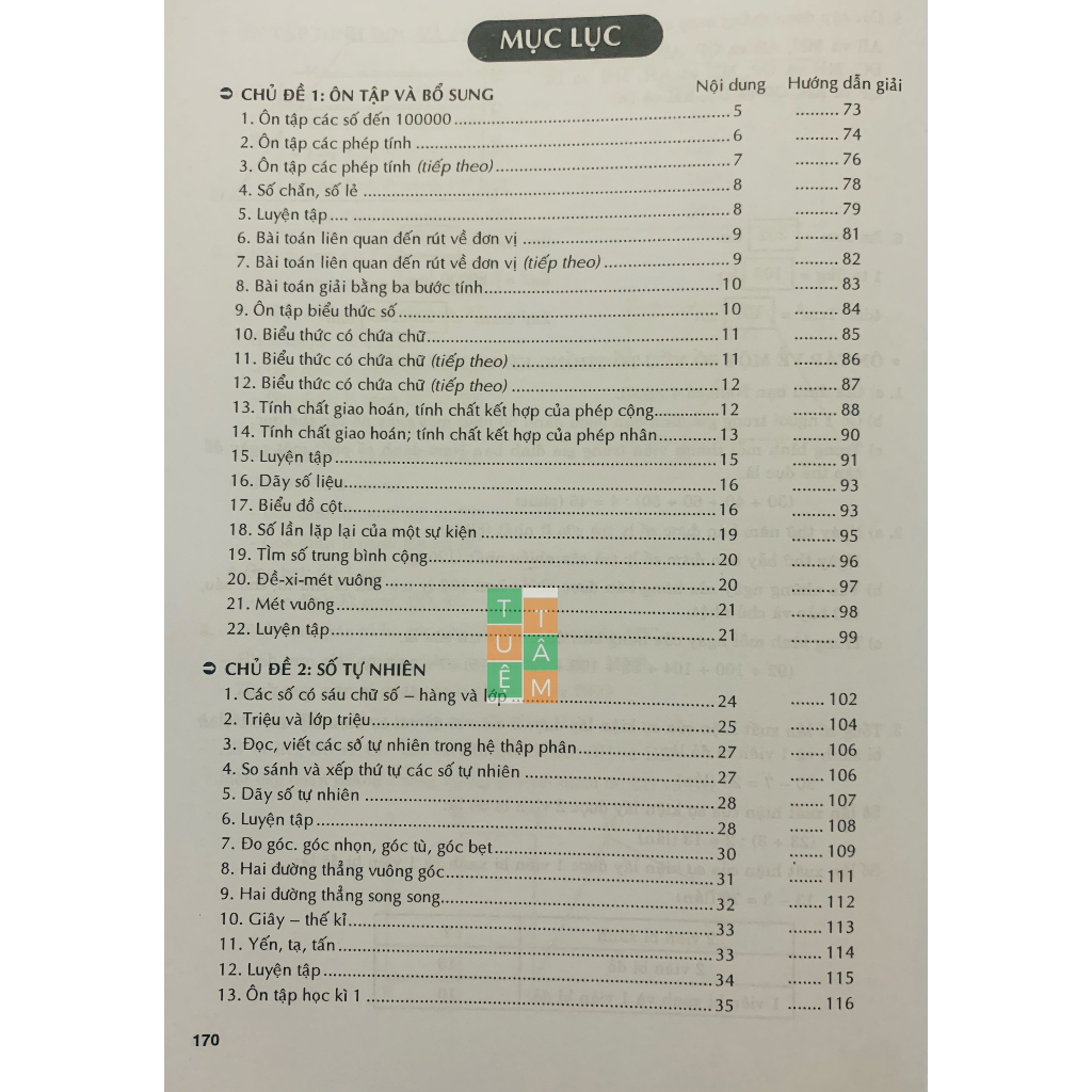 Sách - 500 bài toán cơ bản và nâng cao lớp 4
