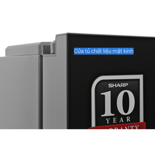 Tủ lạnh Sharp Inverter 362 lít SJ-FX420VG-BK