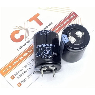 Tụ hóa 330uf 250v 22x30mm