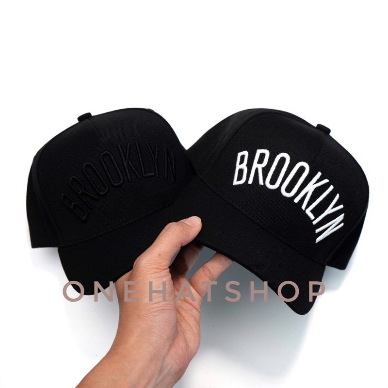 Nón lưỡi trai fom vuông brooklyn có 2 phiên bản quai cài nút chất lượng cao One Hat