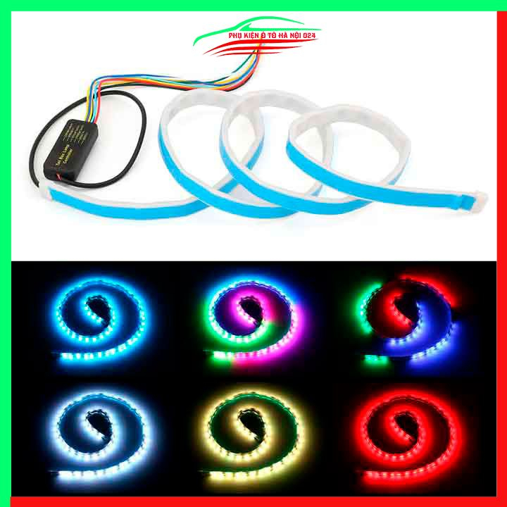Led cốp, đèn led rgb đuôi xe báo hiệu cảnh báo an toàn phanh khẩn cấp chuyển hướng di chuyển