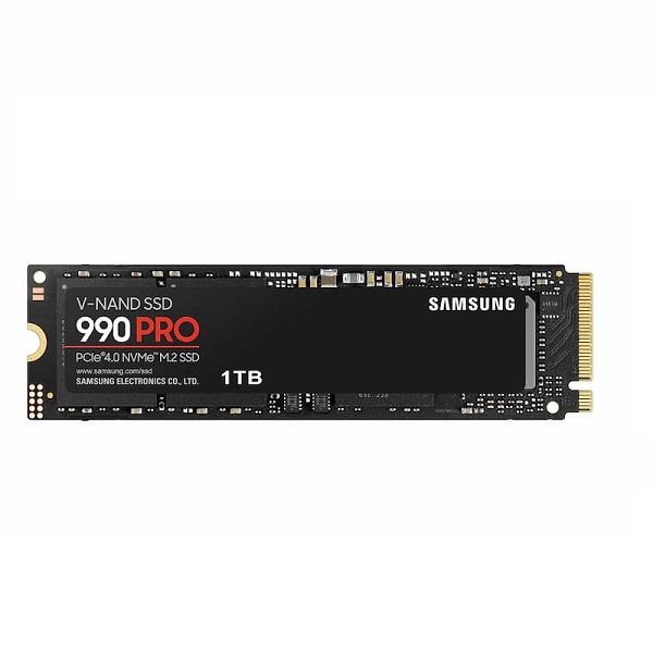 Ổ cứng SSD Samsung 990 PRO 1TB PCIe Gen 4.0 x4 NVMe V-NAND M.2 2280 (MZ-V9P1T0BW) BH 5 Năm