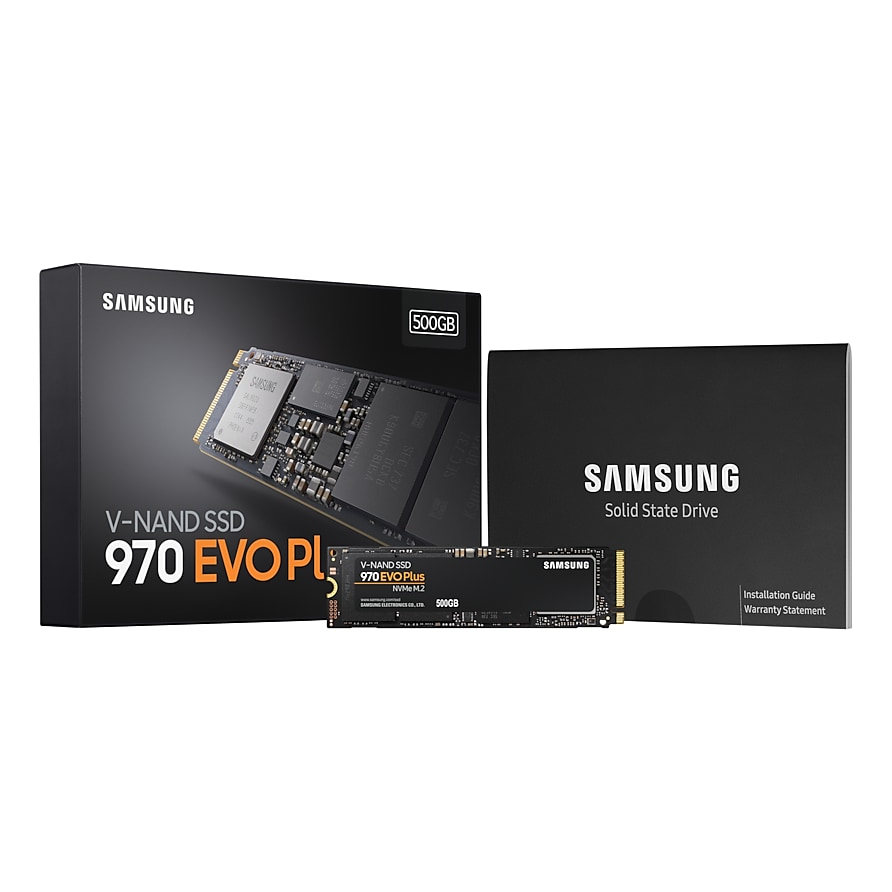 Ổ cứng SSD Samsung 970 EVO Plus M2 2280 PCIe NVMe Gen 3 500GB Bảo hành 5 năm - Chính hãng Samsung