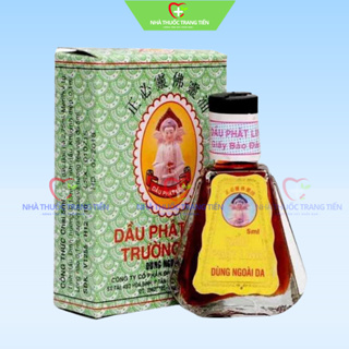 Dầu Phật Linh Trường Sơn chai 1.5ml - 5ml, giảm cảm, nhức mỏi, sưng viêm