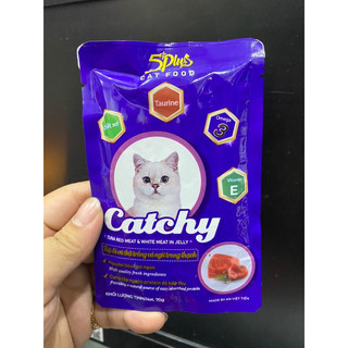 COMBO 3 GÓI PATE CATCHY GÓI 70G