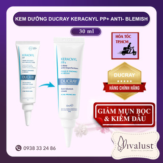 [Chính Hãng] Kem Dưỡng DUCRAY Keracnyl PP Anti-Blemish Soothing Cream (30ml) - Giảm Mụn, Kiềm Dầu