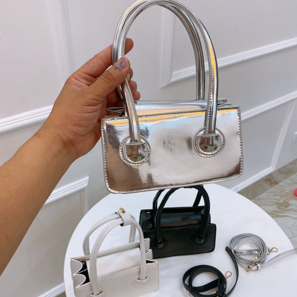 Túi xách nữ kẹp nách đeo chéo đeo vai thời trang 604