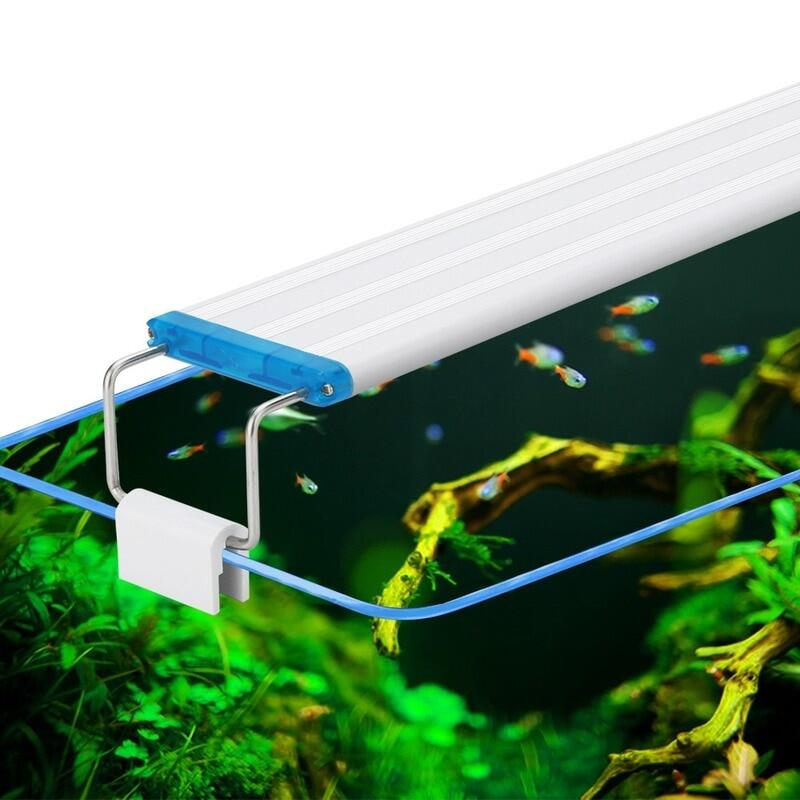 Đèn led cho hồ cá, thuỷ sinh vỏ nhôm tản nhiệt cực tốt từ 80 đến 90cm